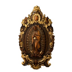 Our Lady of Guadalupe church Wooden Plaque